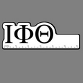 6" Ruler W/ Iota Phi Theta